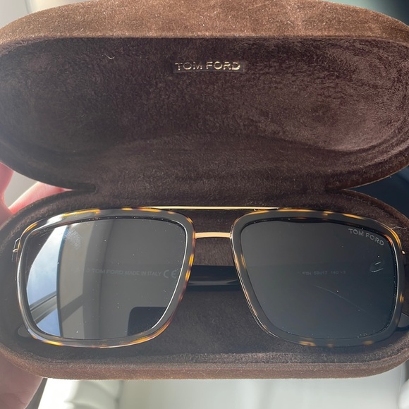 Custom made for Tom Ford prescription Rx eyeglasses: Custom Made for Tom  Ford TF5662-B-56X18-P Polarized Clip-On Sunglasses (Eyeglasses Not Included)